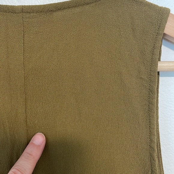 Madewell Women’s XS Full Button Down Sleeveless Tank Dress - Picture 7 of 8